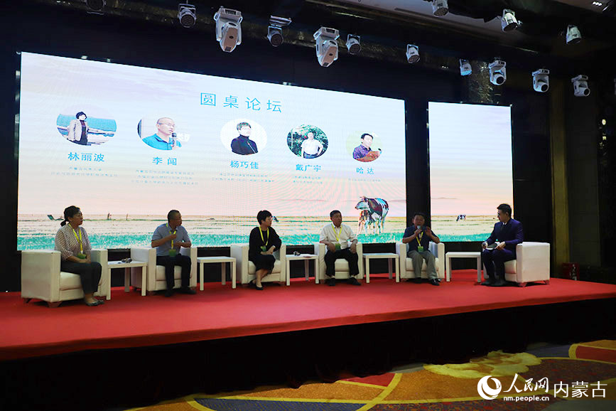 圓桌論壇環(huán)節(jié)。人民網(wǎng) 苗陽攝